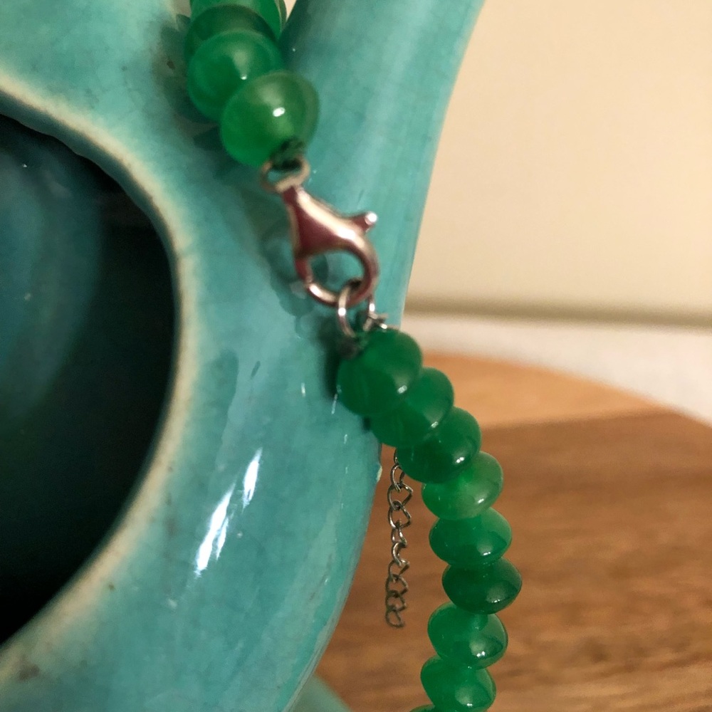 Jade Necklace and Bracelet - Picture 3 of 5